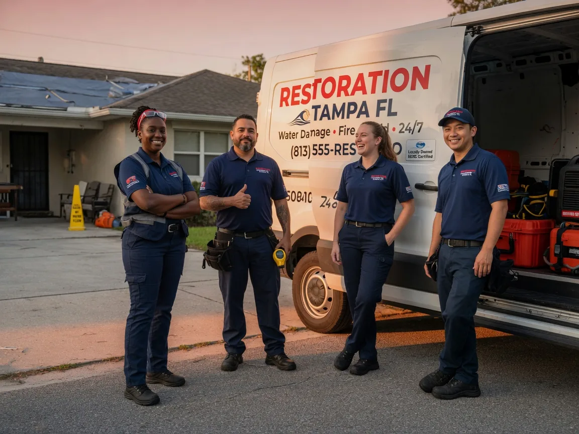 Water Damage Restoration company in Hanna, OK